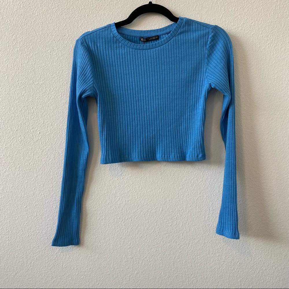 ZARA Ribbed top